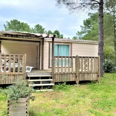 Mobil Home 3 Chambres avec Terrasse - Pour 6 Personnes - API-1-52-1659