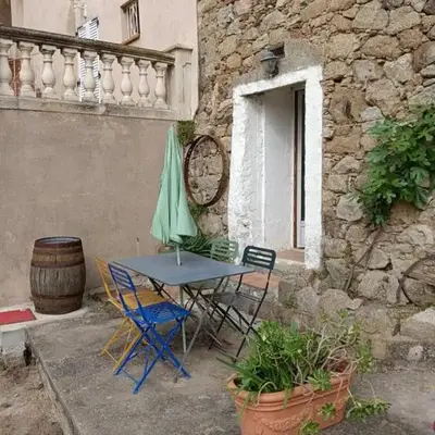 Maison typique village corse