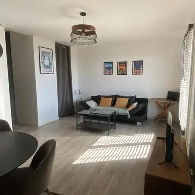 T1B 41 m2 sea view Îles Sanguinaires beaches within walking distance
