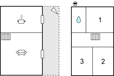 a schematic diagram of the proposed algorithm for predicting the number of water molecules at Gorgeous Home In Valle Di Rostino in Valle-di-Rostino