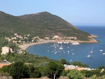 a view of a harbor with boats in the water at Villa Fidiamare by Interhome in Galeria