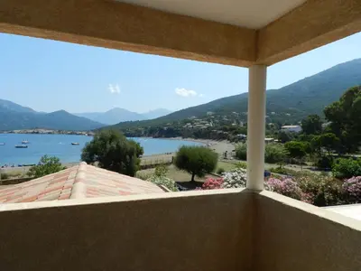 a view from the balcony of a house at Villa Fidiamare by Interhome in Galeria