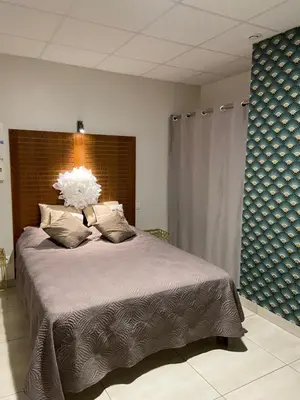 a bedroom with a large bed in a room at Casa Inde Noi in Corte