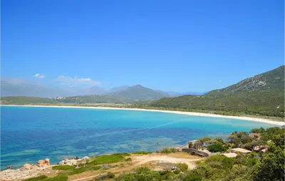 a view of a beach with blue water at Beautiful Home In Casalabriva With Wifi in Casalabriva