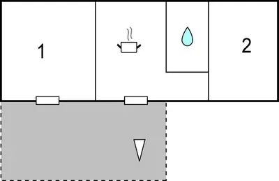 a schematic diagram of the proposed method of determining the reactivity of a water molecule at Two-Bedroom Holiday Home In Calcatoggio in Calcatoggio