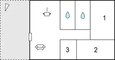 a diagram of the phases of a water cycle at Three-Bedroom Holiday Home In Calcatoggio in Calcatoggio