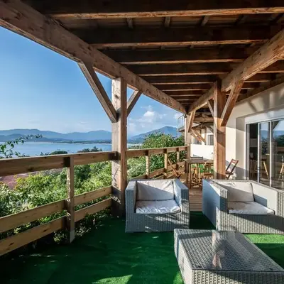 T2 vue sur le golfe d'Ajaccio
