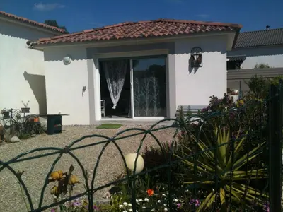 a house with a fence in front of it at CASA Piana in Cervione