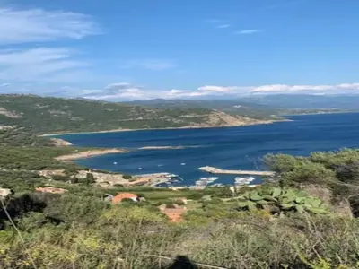 a view of a large body of water at Romantic Retreat in Cargèse in Cargèse