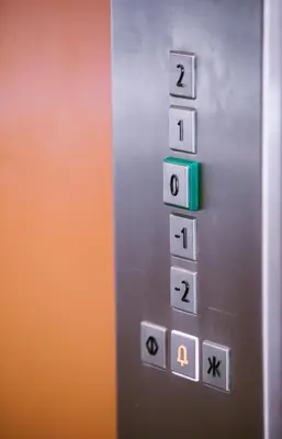 a close up of a control panel with numbers on it at Hôtel Mare E Monti in Piana