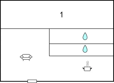 a diagram of the reaction of water and ammonia at Pet Friendly Apartment in Pianottoli-Caldarello