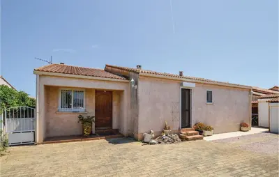 a house with a brick driveway in front of it at Awesome Home In Borgo in Borgo