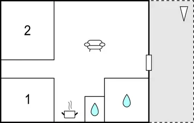 a diagram of the stages of a water cycle at Lovely Stacaravan In Casalabriva in Casalabriva