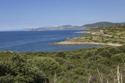 a view of a large body of water at Résidence Odalys Les Hameaux de Capra Scorsa in Belgodère