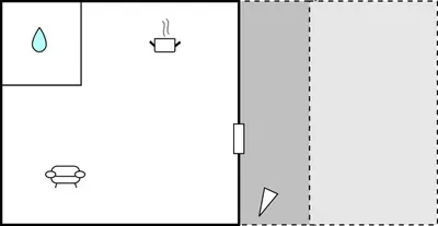 a diagram of the reaction of a drop and a wave at Amazing Home In Coti-Chiavari in Coti-Chiavari
