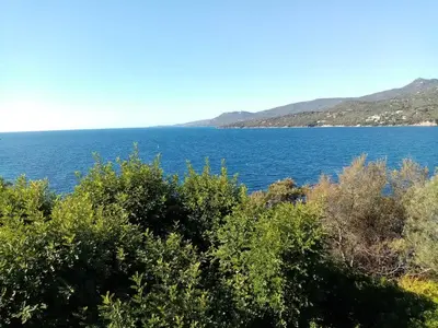 a view of a large body of water at Appartement cours Bonaparte in Sartène