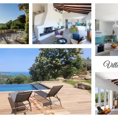 Villa Acciagina 10 pers PISCINE VUE MER PINARELLO Climatisée