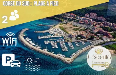 a poster of a marina with a bunch of boats at 