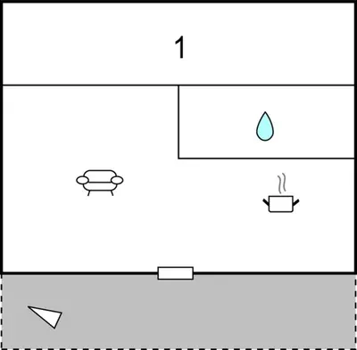 a block diagram of a membrane with a capacitor at 1 Bedroom Lovely Apartment In Propriano in Propriano