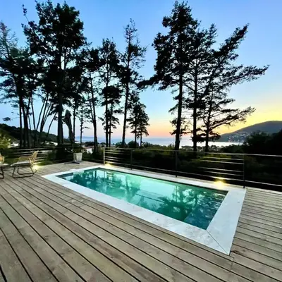Villa piscine Sagone Paradise avec magnifique vue mer