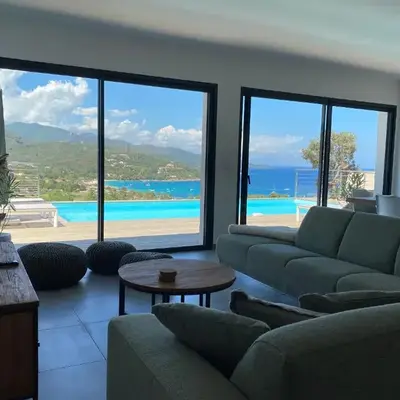 Villa Pura Corsica with sea view and private pool
