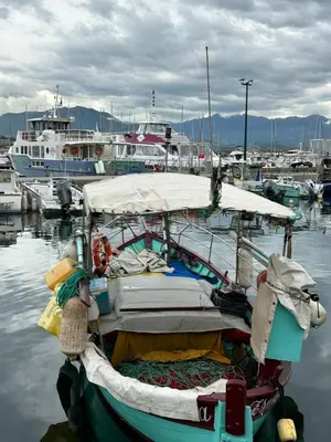 a boat is docked in a harbor with other boats at Superbe appartement neuf de haut standing in Ajaccio
