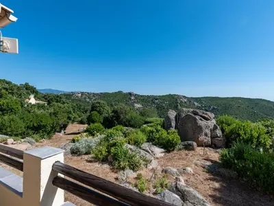 a view from the balcony of a house at Holiday Home Pietralunga 8 by Interhome in Sotta