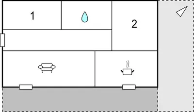 a block diagram of the reaction of two different metals at Cozy Apartment In Porticcio With Wifi in Porticcio