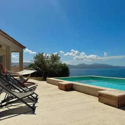 Villa Casa Bianca Sagone Piscine privée et Vue mer Familiale