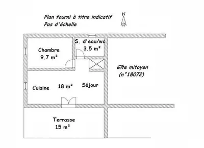 a block diagram of aolithicolithicolithic house at L'AMANDIER -LE FIGUIER-LES LAURIERS ROSES in Ajaccio