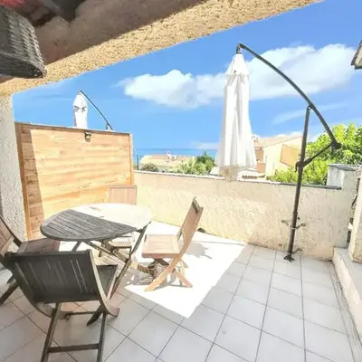 Charmant studio à Linguizzetta 23 m² avec terrasse privative