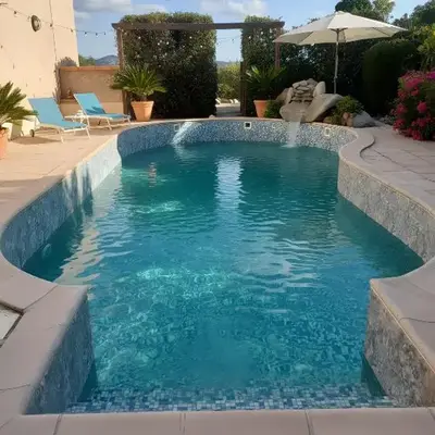 mini villa studio 1 pièce 19 m2 pour 2 personnes piscine partagée climatisation