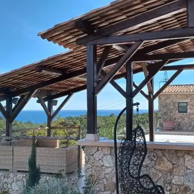 U CASEDDU- Villa piscine privée chauffée- vue mer- clim-wifi